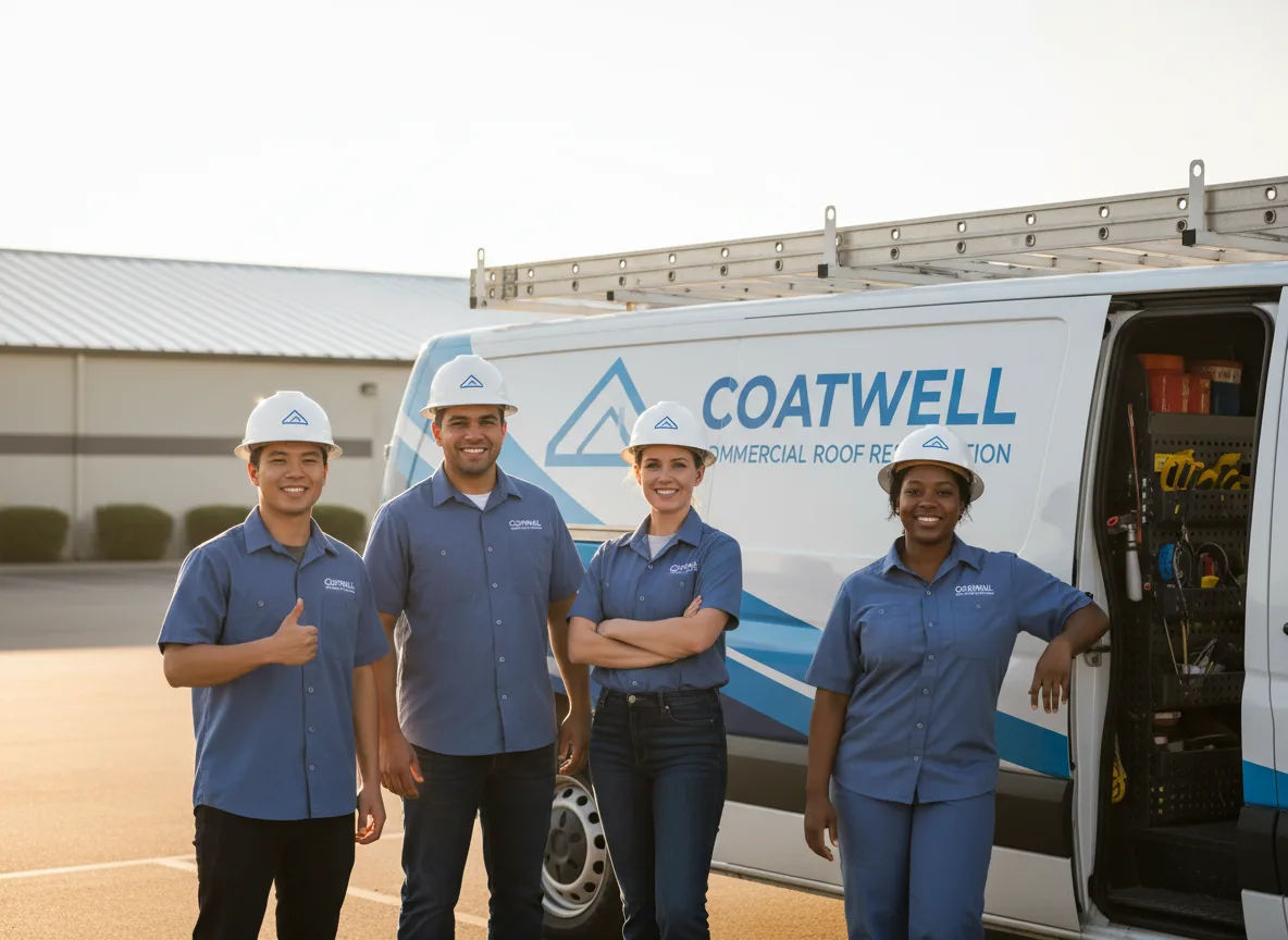 Commercial roof coating company in Sassamansville, PA